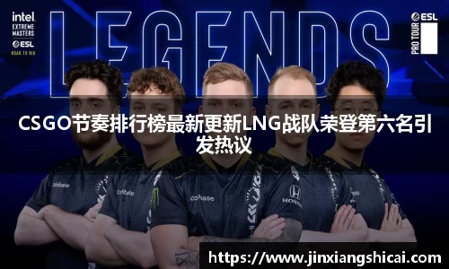 CSGO节奏排行榜最新更新LNG战队荣登第六名引发热议